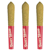 Indica Strawberry Cheesecake Triple Infused Pre-Roll Pack