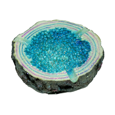 Blue Crystal Ashtray